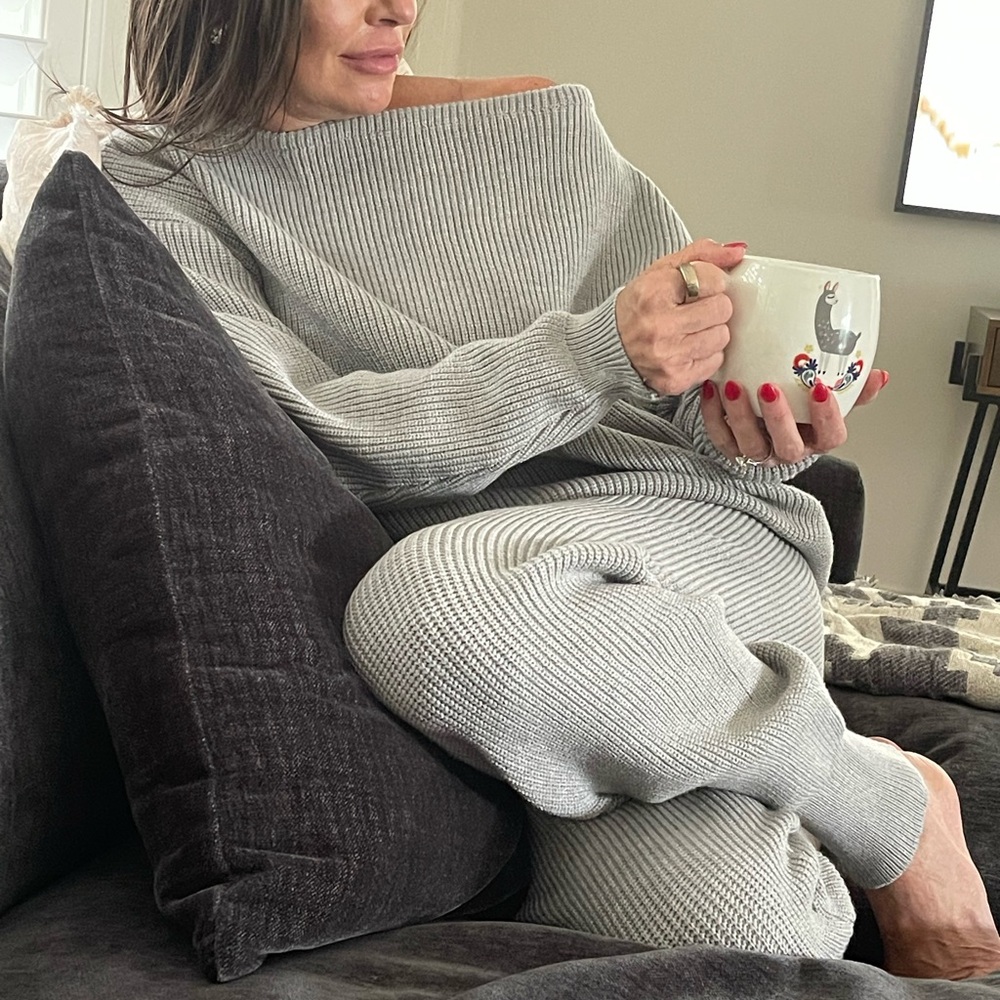 Cozy Knit Sweater Set